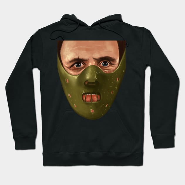 Hannibal Lecter - Silence of the Lambs Hoodie by TWOintoA